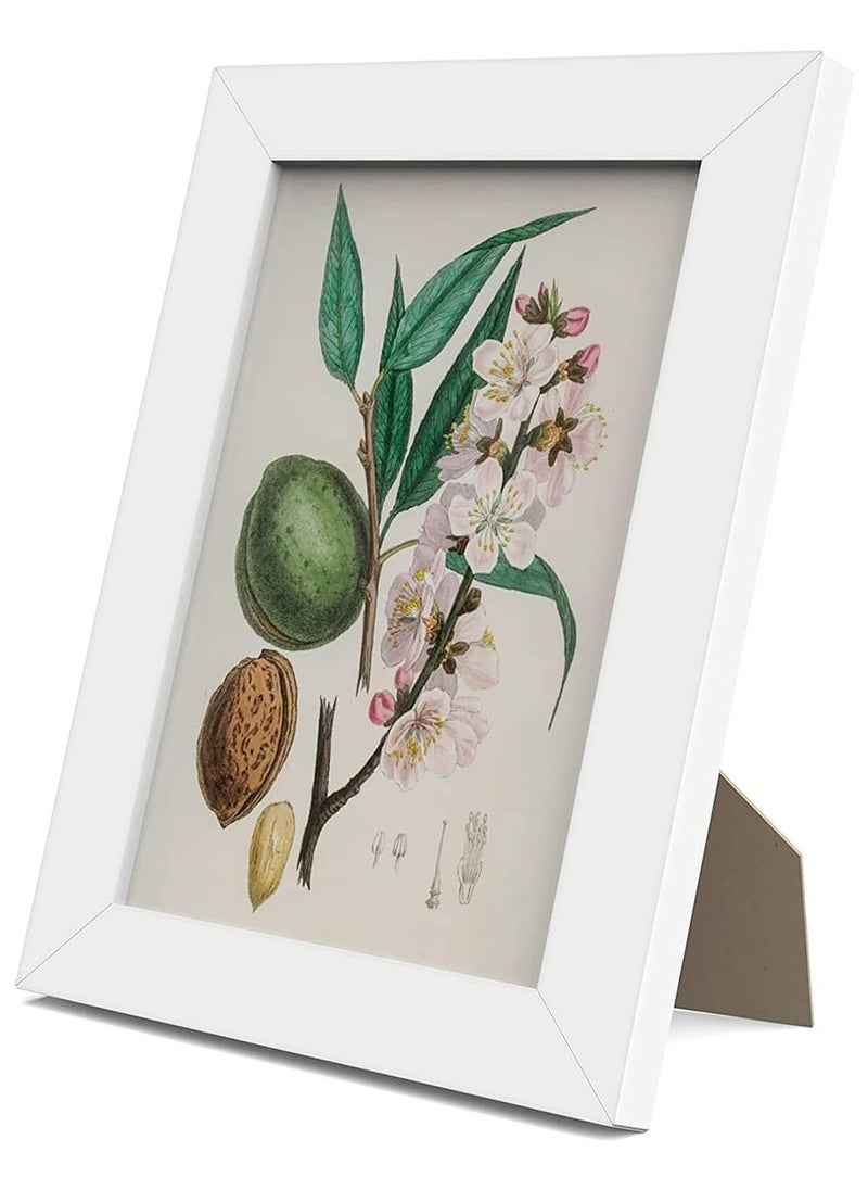 Generic Photo Frame, Wall & Tabletop , 15X21 CM ( White)  - Image 1