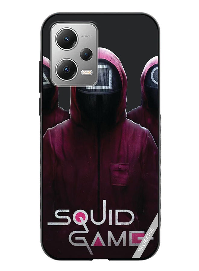 VR CREATIVE Protective Case Cover For Xiaomi Redmi Note 12 Squid Game Design Multicolour - Image 1