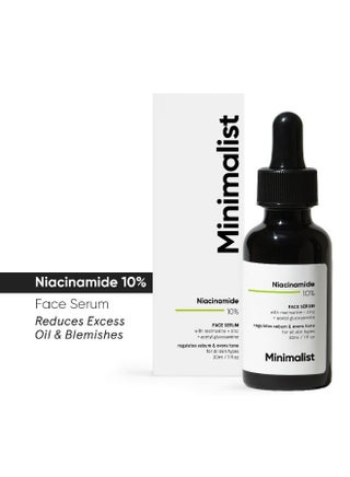 10% Niacinamide Face Serum with Zinc for Acne Marks, Blemishes, Pore Minimizing & Oil Control | Skin Clarifying Anti Acne Serum for Oily & Acne Prone Skin| Non-Sticky Matte Finish |30 ml