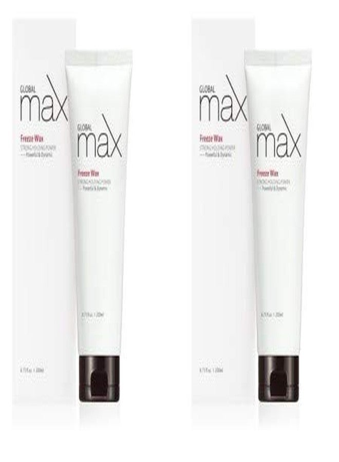 Elabore 2 Pack Global MAX - Freeze Wax Cire Coiffante (6.76 fl.oz / 200ml) - Image 1