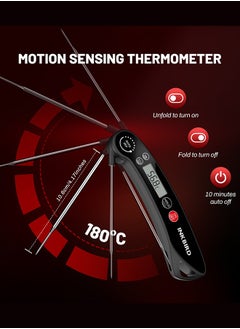 INKBIRD INKBIRD Food Thermometer IHT-31E, Handy Instant Read Meat Thermometer with Low Power LCD, Calibration, Auto OFF for Cooking, BBQ, Baking, Grilling, Beverage  - Image 2