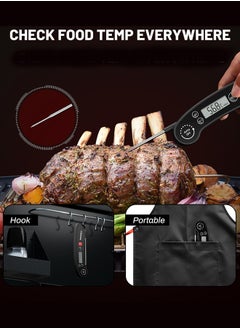 INKBIRD INKBIRD Food Thermometer IHT-31E, Handy Instant Read Meat Thermometer with Low Power LCD, Calibration, Auto OFF for Cooking, BBQ, Baking, Grilling, Beverage  - Image 5