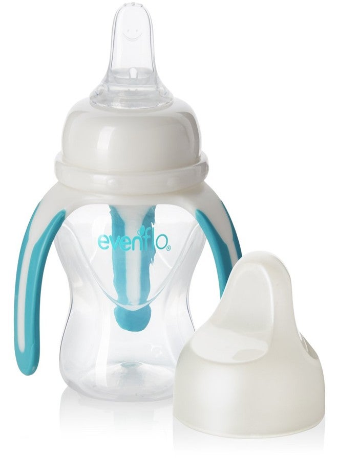 Evenflo Feeding Soft-flo Trainer Sippy Cup with Handle for Growing Baby and Toddler - Clear, 5 Ounce (Pack of 1) - Image 1