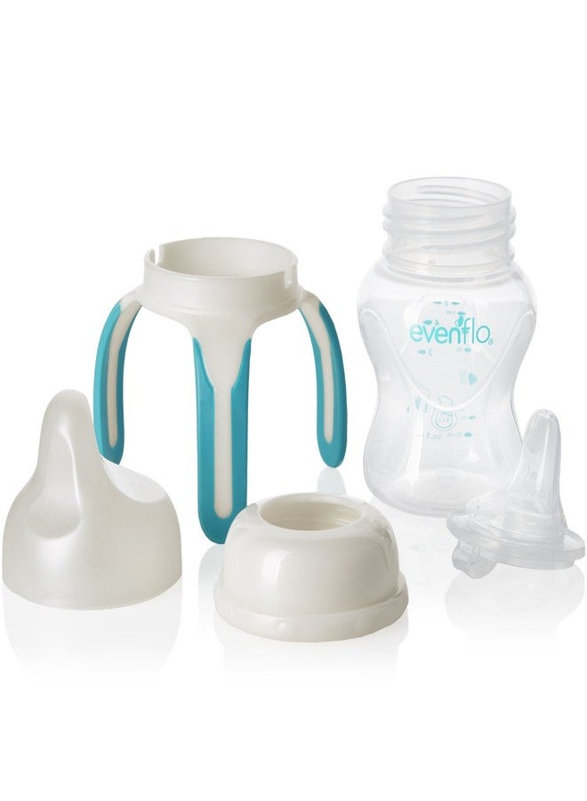Evenflo Feeding Soft-flo Trainer Sippy Cup with Handle for Growing Baby and Toddler - Clear, 5 Ounce (Pack of 1) - Image 4