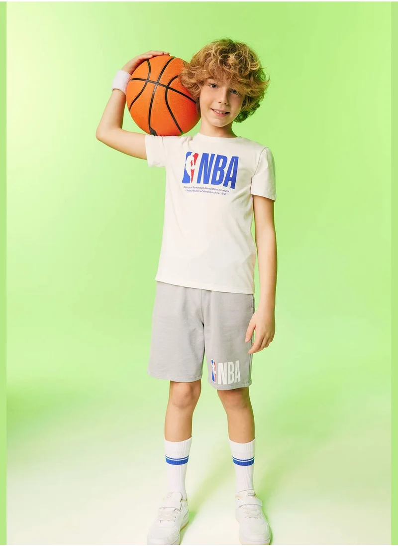 DeFacto Boy NBA Licenced Crew Neck Knitted Short Sleeve T-Shirt