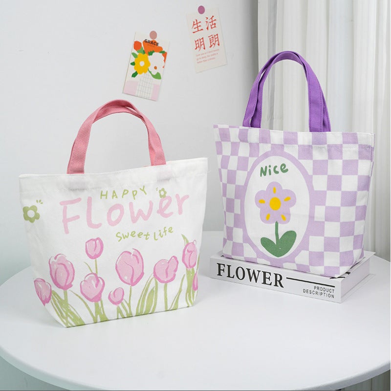 Teacher'S Day Gift Gift Hand-Held Gift Bag Packaging New Canvas Tote Bag High Sense Practical - Image 5