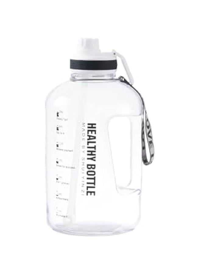 HOOKOR Big Water Bottle 2.2 Liters with Handle BPA Free Large Capacity Daily Drinks Jug for Gym Fitness - Image 1