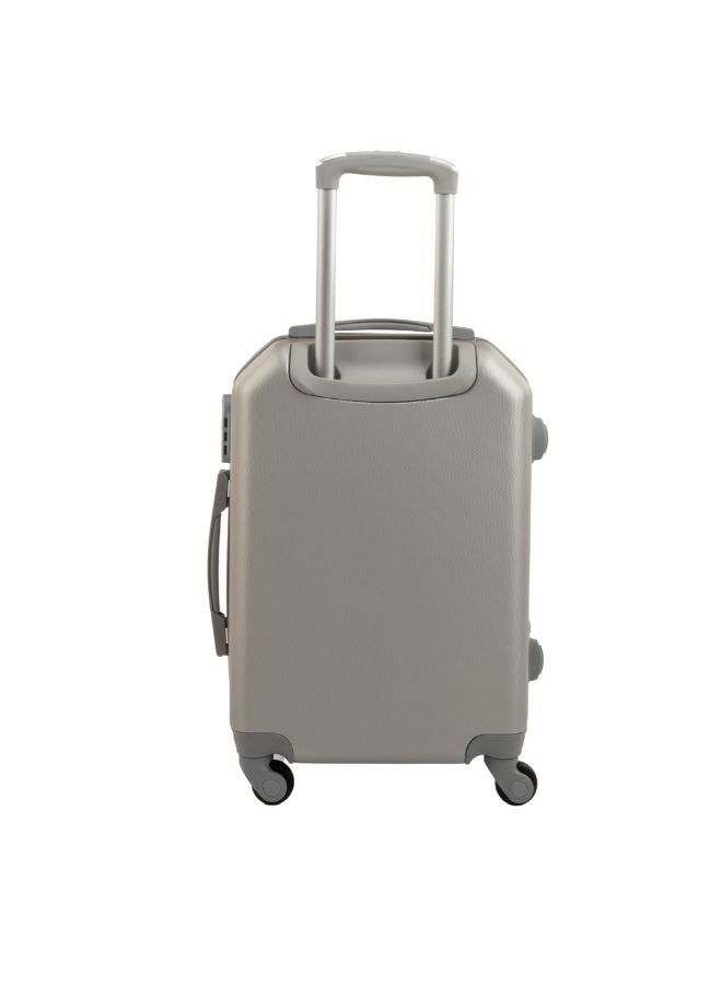 ليمرا طقم شنط سفر مكون من 6 حقائب أمتعة بـ 4 عجلات بتصميم حديث فضي - Image 3