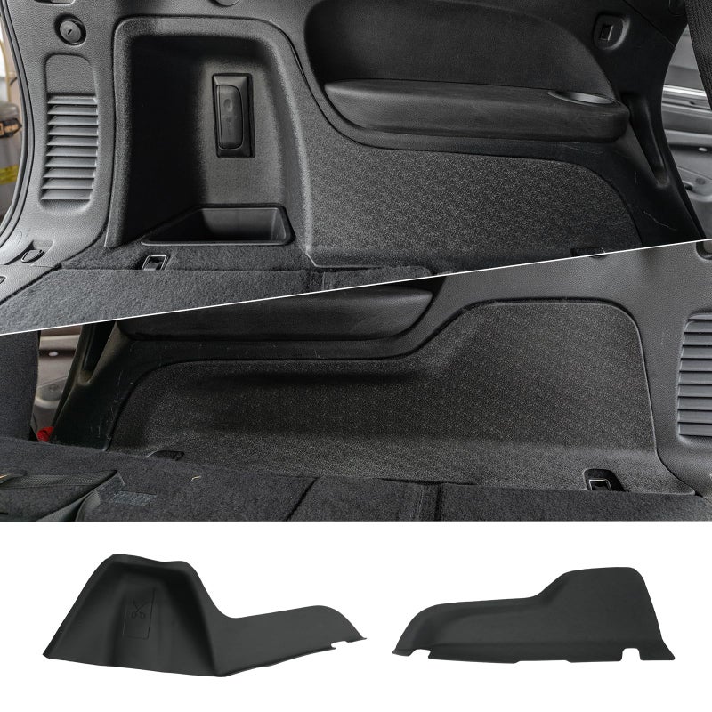 Generic Dattumar Trunk Sidewall Protector Compatible with 2016-2024 2025 Dodge Durango 6&7 Seater Cargo Side Guard Cover TPE Mat All Weather 2024 Durango Accessories (Trunk Sidewall Mat)  - Image 1