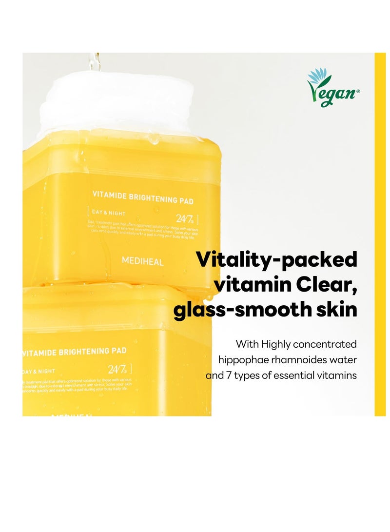 MEDIHEAL Vitamide Brightening Pad | 100 pads - Image 2