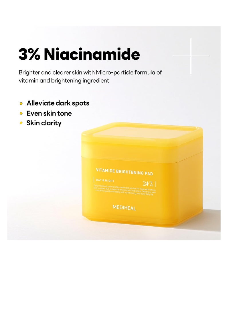 MEDIHEAL Vitamide Brightening Pad | 100 pads - Image 5