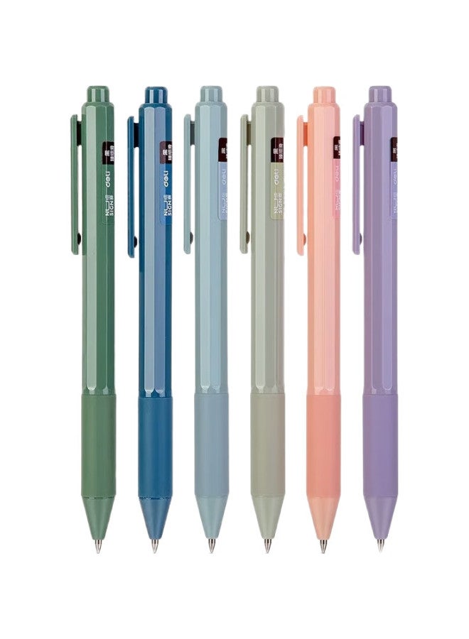 Nusign Retractable Gel Pen Black (12-Pack), German Creative Design, Imported Ink, Precision Tip, Protective Sleeve, Signature Pen, Office Pen, Ns559 - Image 1