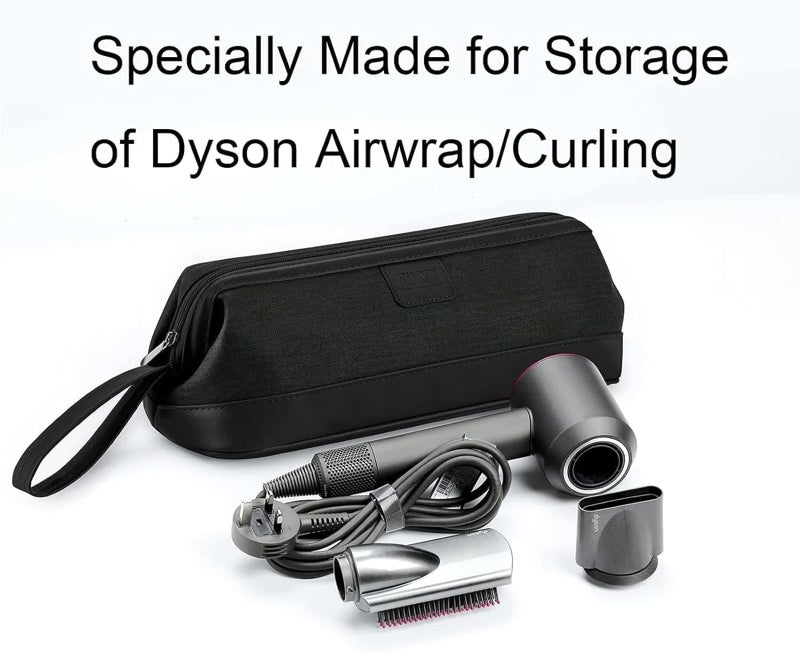 BUBM Travel Case Compatible with Dyson Airwrap Styler/Shark Flexstyle, Portable Carrying Case for Dyson Supersonic Hair Dryer, Shockproof Protection Organizer Bag Travel Storage Bag, Black - Image 5