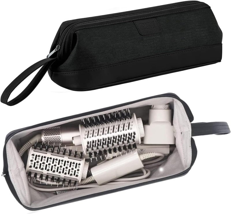 BUBM Travel Case Compatible with Dyson Airwrap Styler/Shark Flexstyle, Portable Carrying Case for Dyson Supersonic Hair Dryer, Shockproof Protection Organizer Bag Travel Storage Bag, Black - Image 2