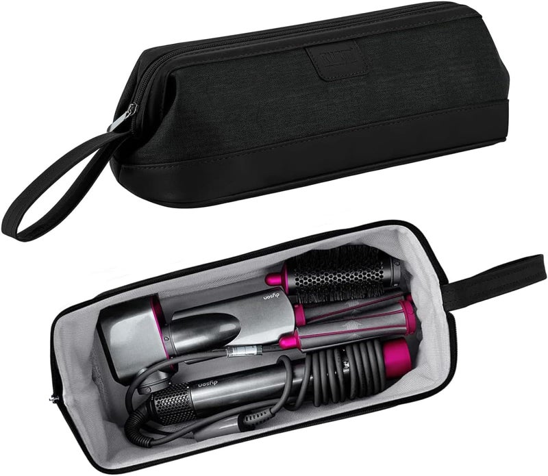 BUBM Travel Case Compatible with Dyson Airwrap Styler/Shark Flexstyle, Portable Carrying Case for Dyson Supersonic Hair Dryer, Shockproof Protection Organizer Bag Travel Storage Bag, Black - Image 1