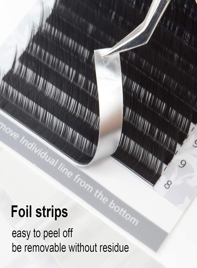 NAGARAKU Eyelash Extensions Individual Lashes 0.07 L curl 7-15mm Mix Tray Classic Matte Black Soft Natural 16 rows lash extensions - Image 4