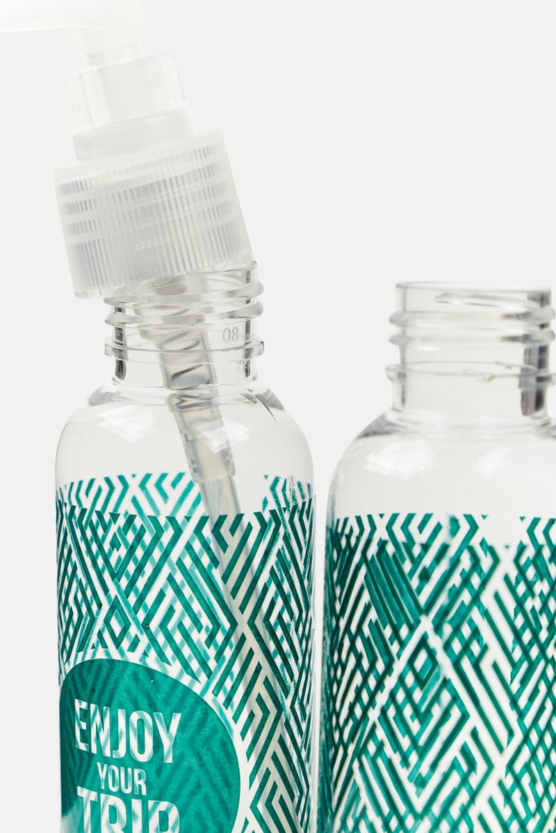 YOTO 3 Pcs Bottle Travel Kit, Green  - Image 3