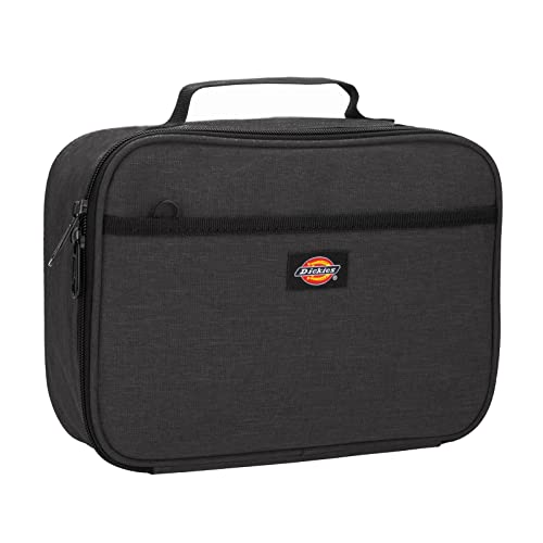 Dickies حقيبة غداء معزولة للأطفال من ديكيز للمدرسة - صندوق غداء حراري قابل لإعادة الاستخدام للأطفال من الأولاد والبنات 8 سنوات وما فوق - رمادي غامق