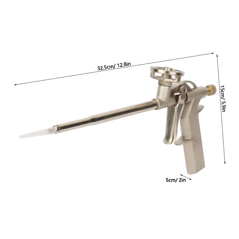 2PC Aluminum Alloy Spray Foam Expanding Gun Filling Sealing Dispenser Gun Insulation Applicator - Image 3