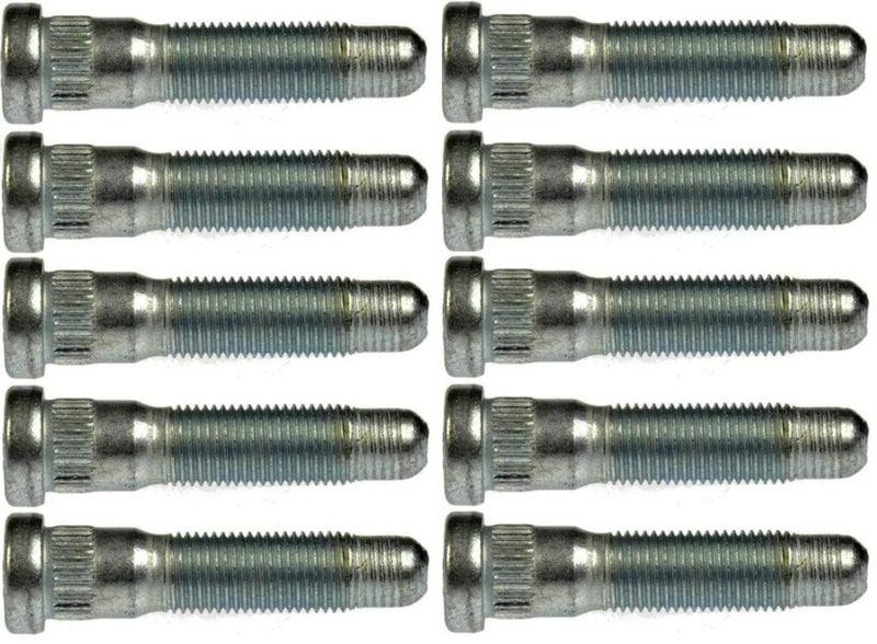 Set of Ten Studs 13 Longer Than Stock Wheel Stud Lug Bolt Extended Extra Length for 20102024 Chevrolet CAMAROS Grade 8