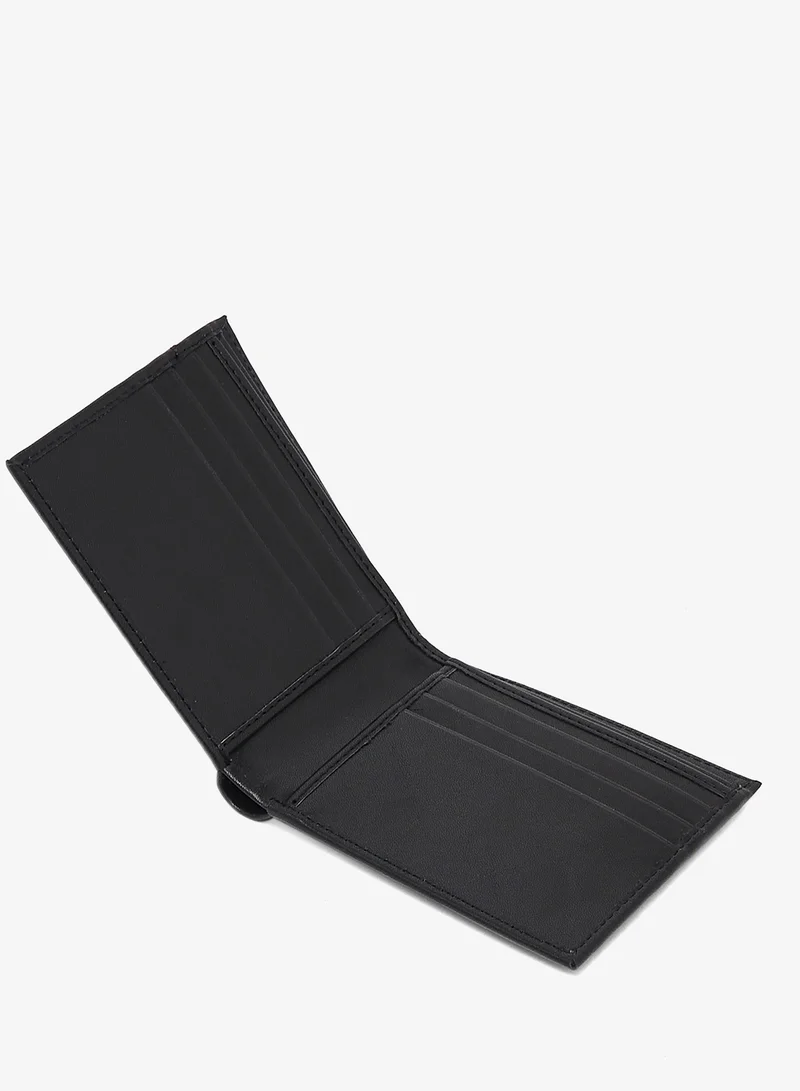 Robert Wood Webbing Loop Detail Bi Fold Wallet