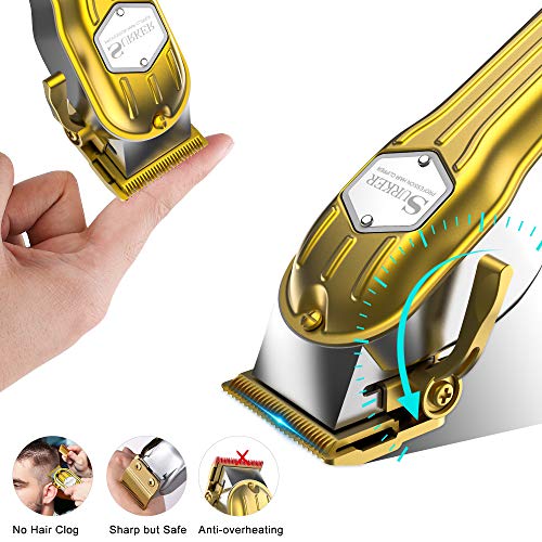 SURKER Hair Clippers for Men - Barber Hair Cut & Beard Trimmer Grooming Kit - Professional Rechargeable Cordless Quiet - Image 2
