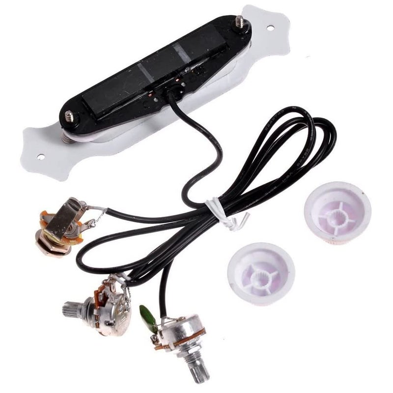 JOINSI 1 sets Pre-wired 6-string Cigar Box Guitar Pickup Soundhole Harness with Picks, Volume & Tone for Electric Guitar - Image 4