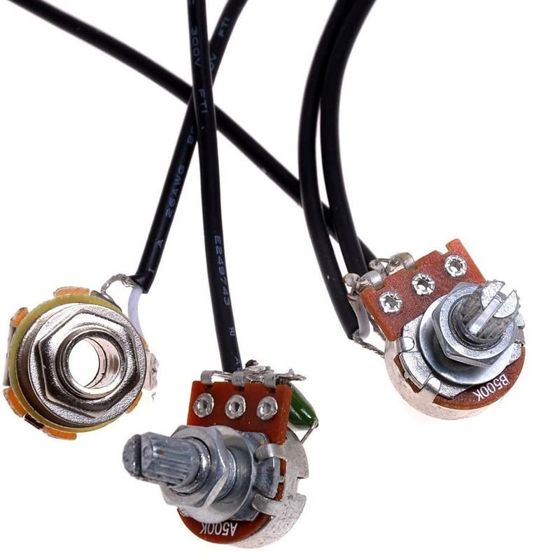 JOINSI 1 sets Pre-wired 6-string Cigar Box Guitar Pickup Soundhole Harness with Picks, Volume & Tone for Electric Guitar - Image 5