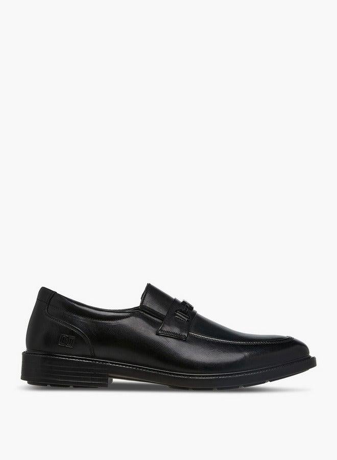 DUCHINI Men's Solid Slip-On Loafers - Image 2