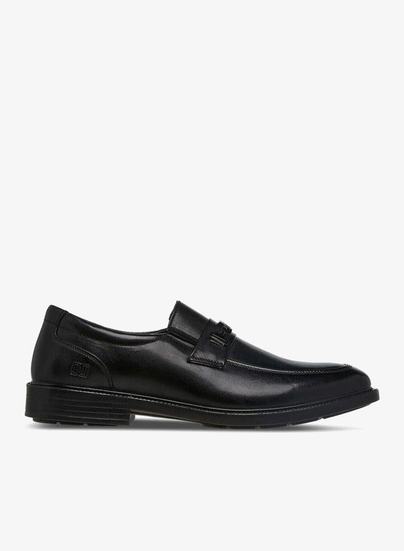DUCHINI Men's Solid Slip-On Loafers - Image 2