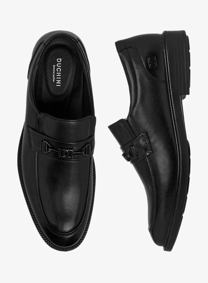 دوتشيني أحذية رجالية سهلة الارتداء سادة