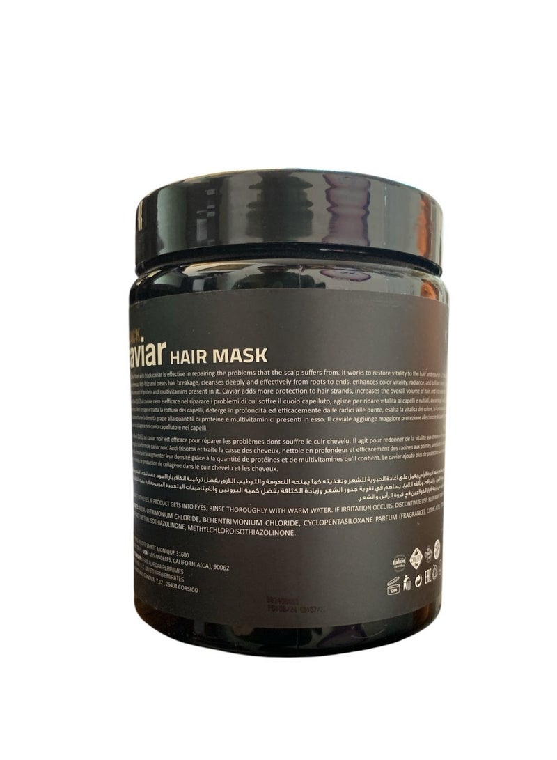 Quec Italia QUEC Black Caviar Hair Mask 1000ml - Image 2