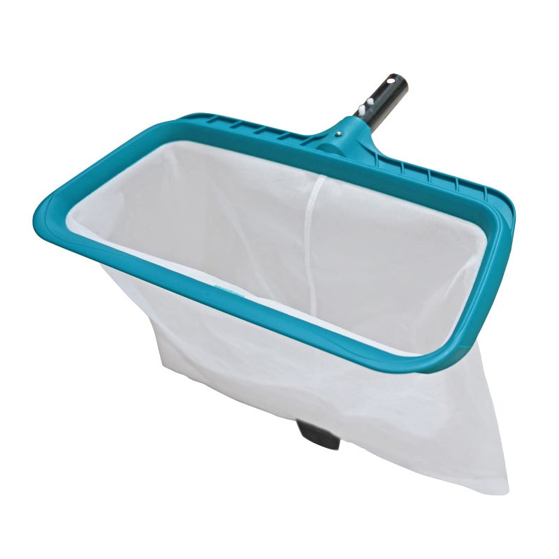 POOLWHALE Professional Pool Skimmer Net, Heavy Duty Swimming Leaf Rake Cleaning Tool with Deep Fine Nylon Mesh Net Bag - Fast Cleaning,Easy Scoop Edge,Debris Pickup Removal - Image 1