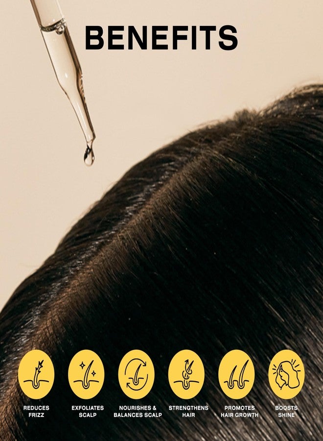 CEREMONIA زيت الشعر سيريمونيا أسيت دي موسكا، سيروم علاج فروة الرأس التراثي، مغذي ومتوازن، علاج ما قبل الشامبو، 60 مل | 2 أونصة سائلة - Image 3