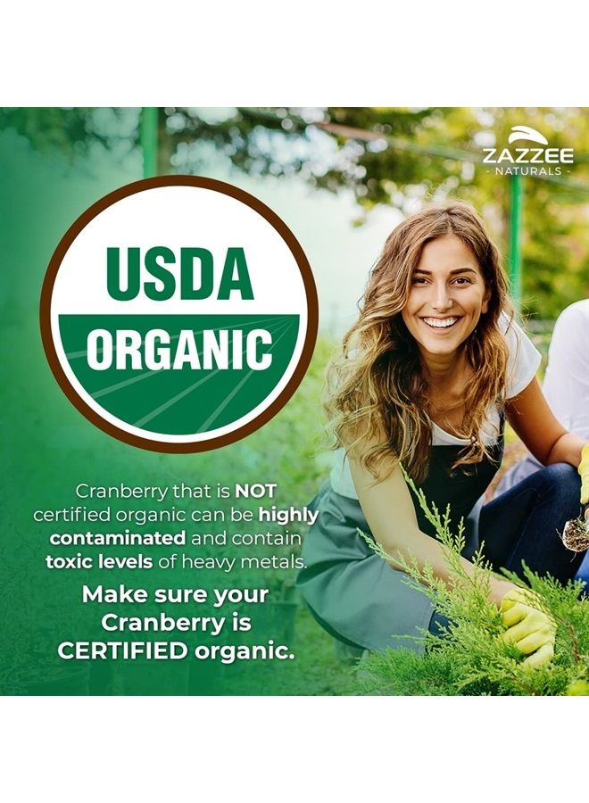 Zazzee USDA Organic Extra Strength Beet Root 20:1 Extract, 8000 mg Strength, 120 Veggie Caps, Enhanced Absorption with Organic Black Pepper Extract, Vegan, All-Natural and Non-GMO - Image 4