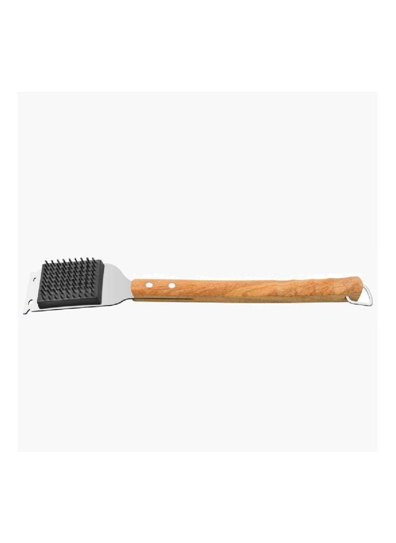 Since 1911,Made in Brazil-  Stainless Steel Grill Brush 44 cm Wood Handle - pzsku/ZF79E077BF68107960D0EZ/45/_/1665038513/ac4a4788-2f06-4646-8fd8-76aff7b99c76