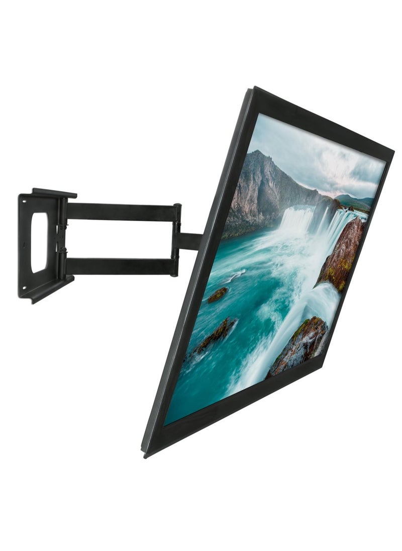 Generic - Full Motion Articulating TV Wall Mount for 32"-70" Plasma, LED, LCD Screens - Supports Up to 100 lbs, VESA 600x400, Tilt, Swivel, Extend, Compress - Image 1