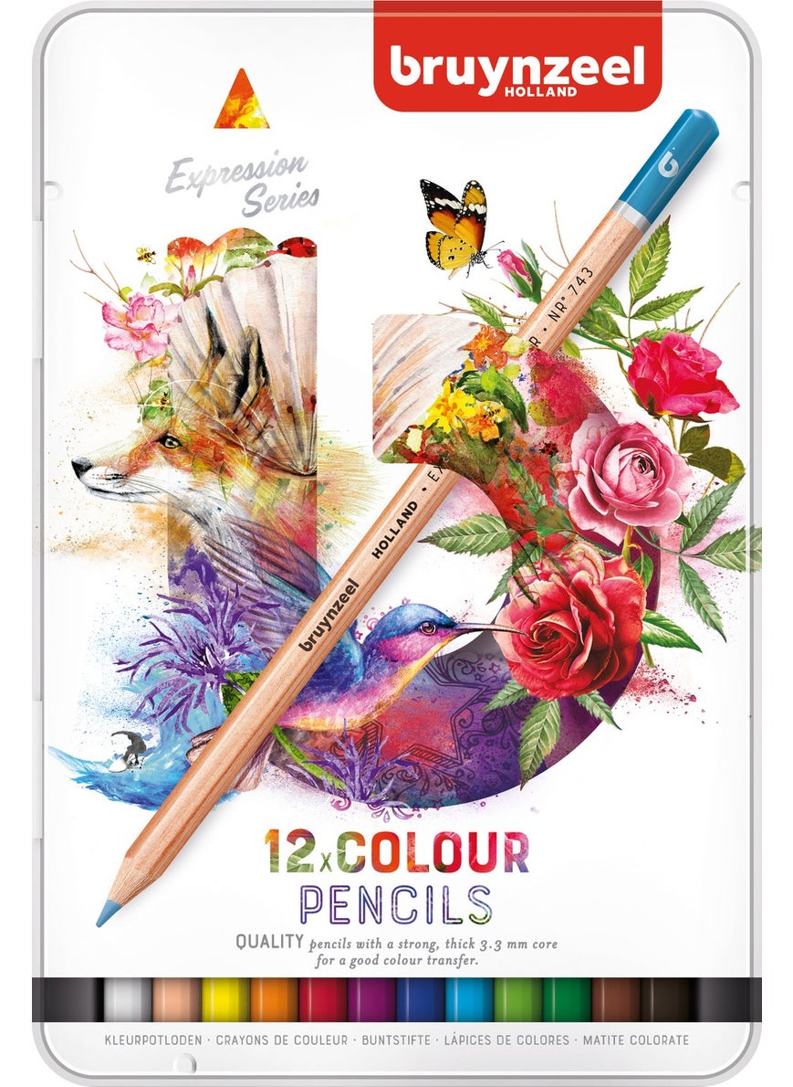 Bruynzeel - E x Pression Crayons 12 pcs - Image 1
