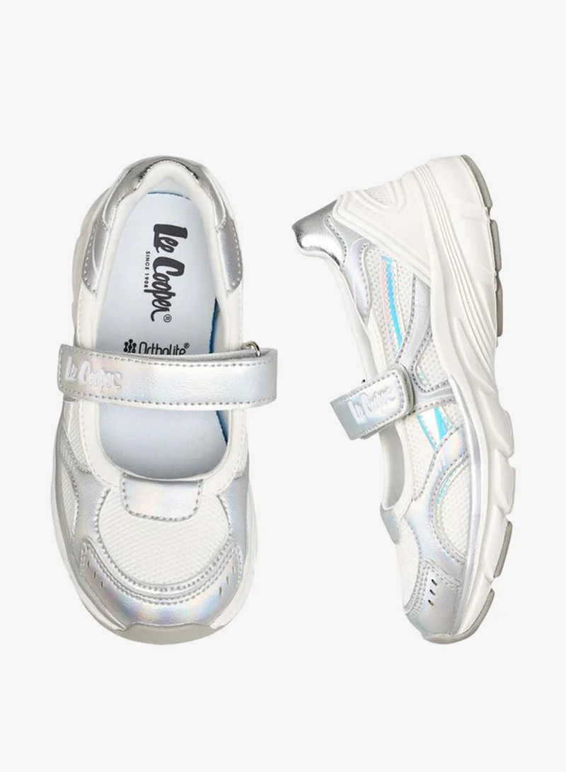 لي كوبر حذاء ماري جين بناتي بشريط لاصق