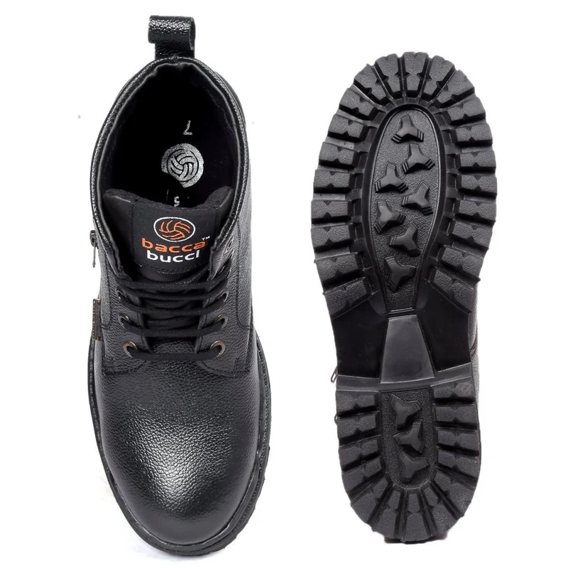 Bacca Bucci Black York Boots for Men | Best Price UAE