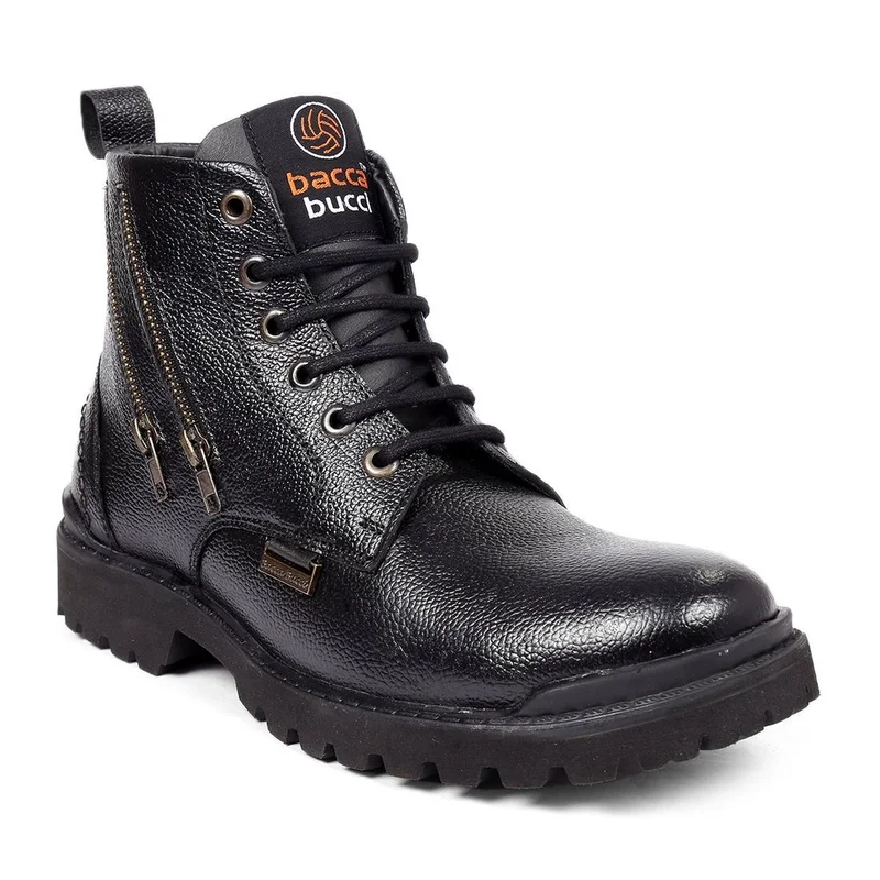 Bacca Bucci Black York Boots for Men | Best Price UAE