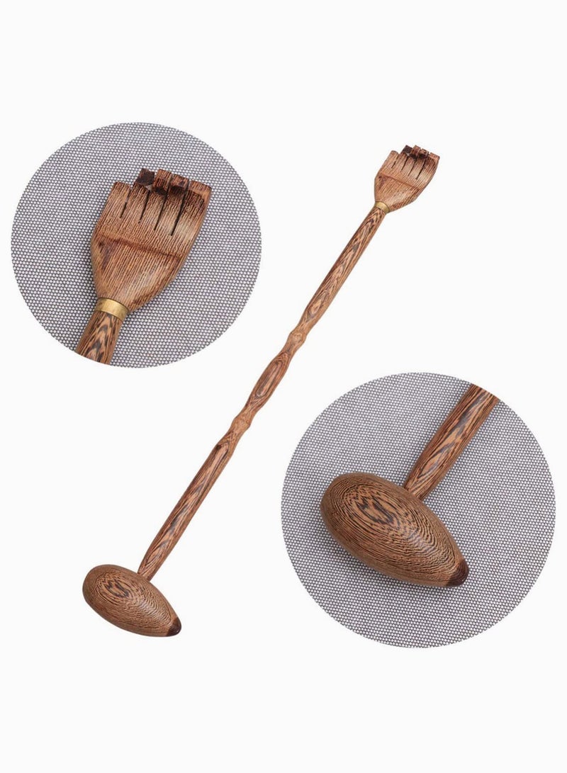 SOLARAE Healifty Back Scratcher Massage Hammer, Massage Hammer, Self-Massager Back Scratcher Back Knock Hammer Shoulder Massage for Itching Relief, Full Body Reduce Fatigue Pain - Image 3