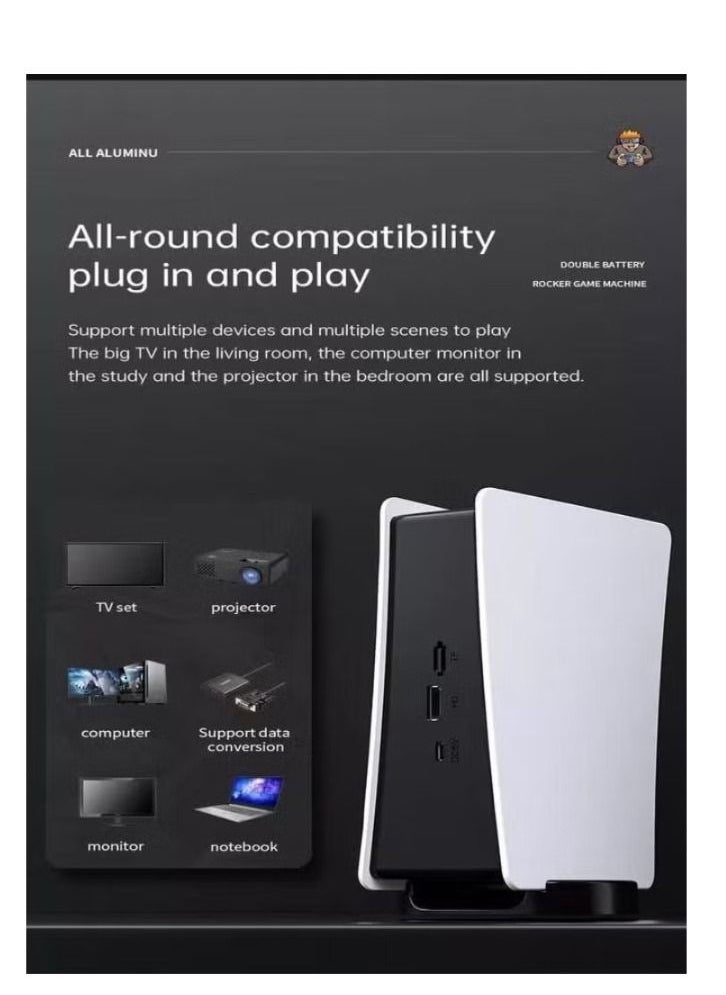 K9 - M5 Game Box 4k HD Output Retro Video Game Box With Consoles Dual 2.4g Wireless Controllers Tv Console Stereo Simulators Inside - Image 1