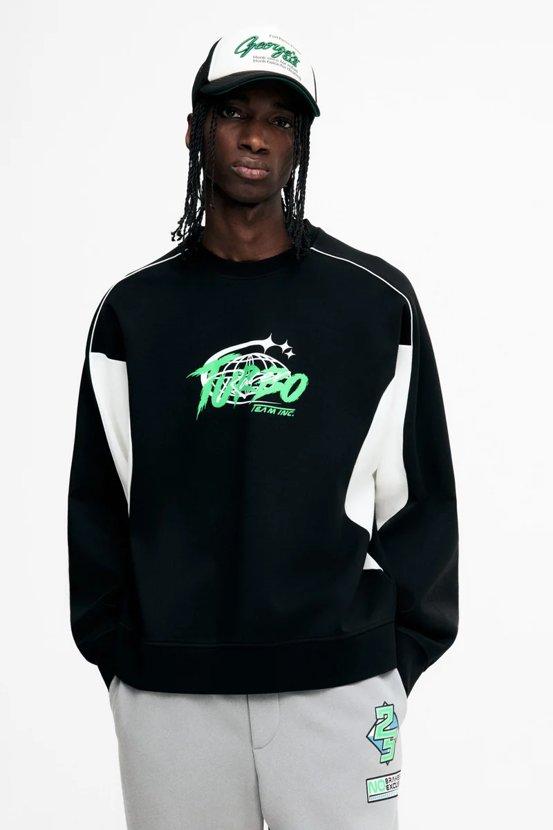 H&M Loose Fit Scuba sweatshirt