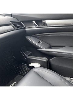 Generic Car Tissue Holder, Sun Visor Napkin Holder, Car Visor Tissue Holder, PU Leather Backseat Tissue Case Holder for Car,Vehicle (Black)  - Image 3