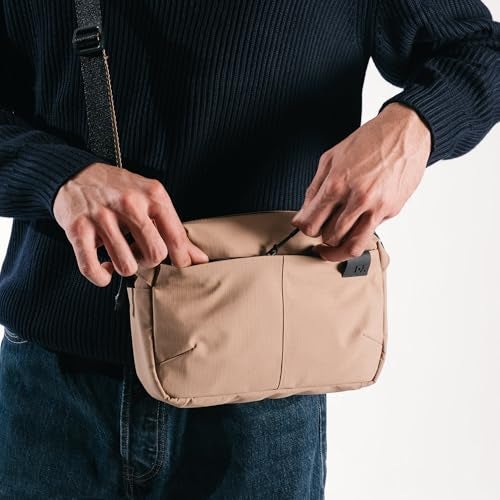 DailyObjects Pivot Sling Crossbody Bag - Sand - Image 2