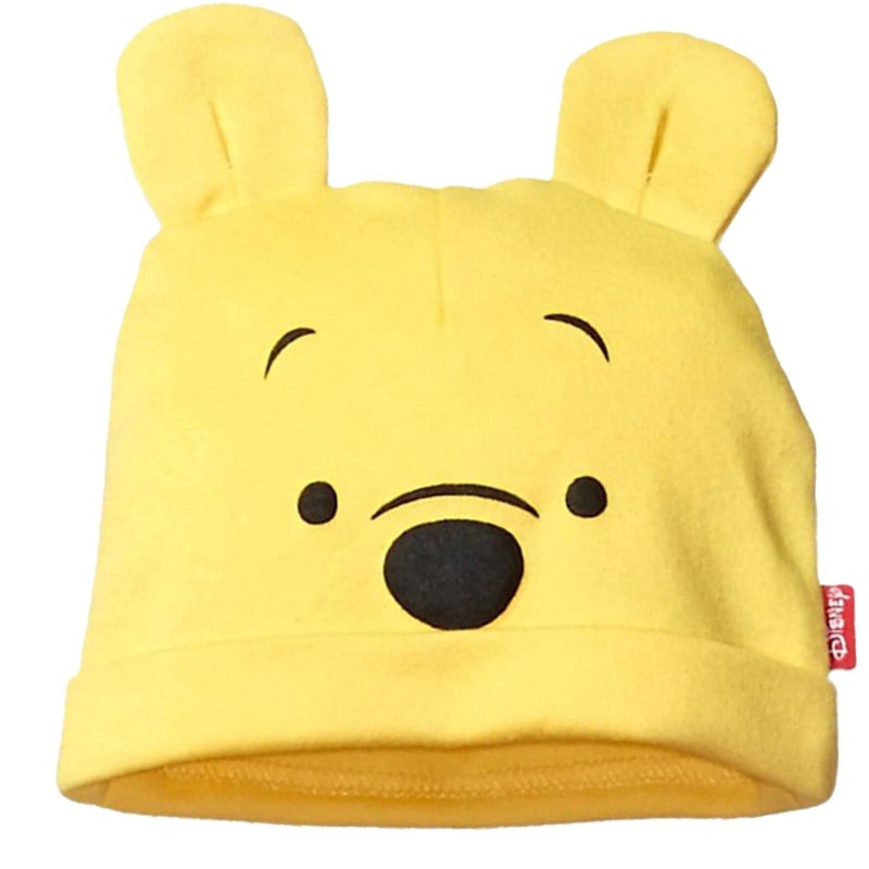 Disney Boys' Winnie the Pooh Bodysuit with Cap Set, Yellow, 6/9M - Image 4