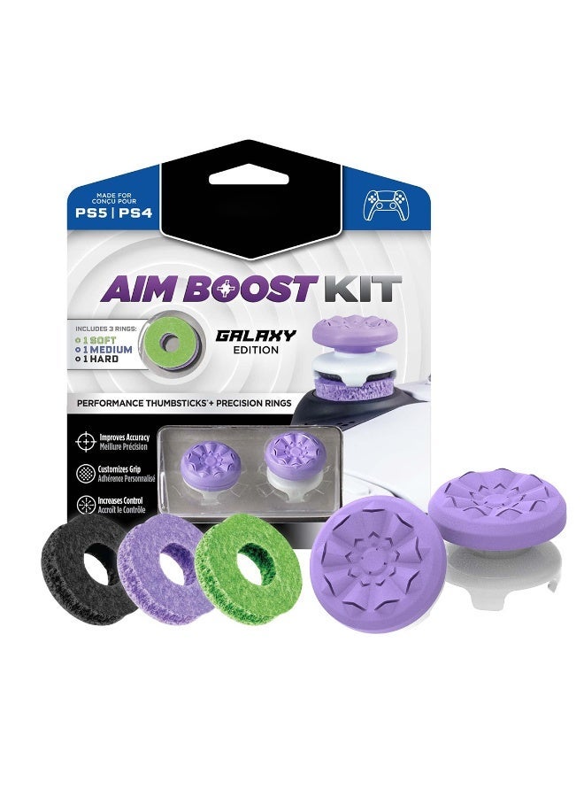 Aim Boost Kit per Controller PS5 PS4 Levette Analogiche Anelli di Precisione Accessori Gaming - Image 1