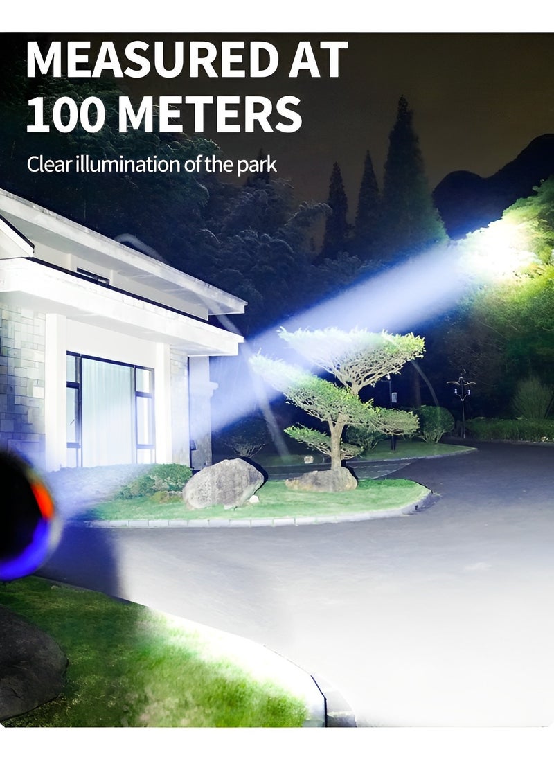 Head Torch Rechargeable 1200mAh Super Bright LED Headlamp Headlight with Sensor Control & 3 Light Modes & Daily Waterproof for Power Cuts Emergency Running Hiking