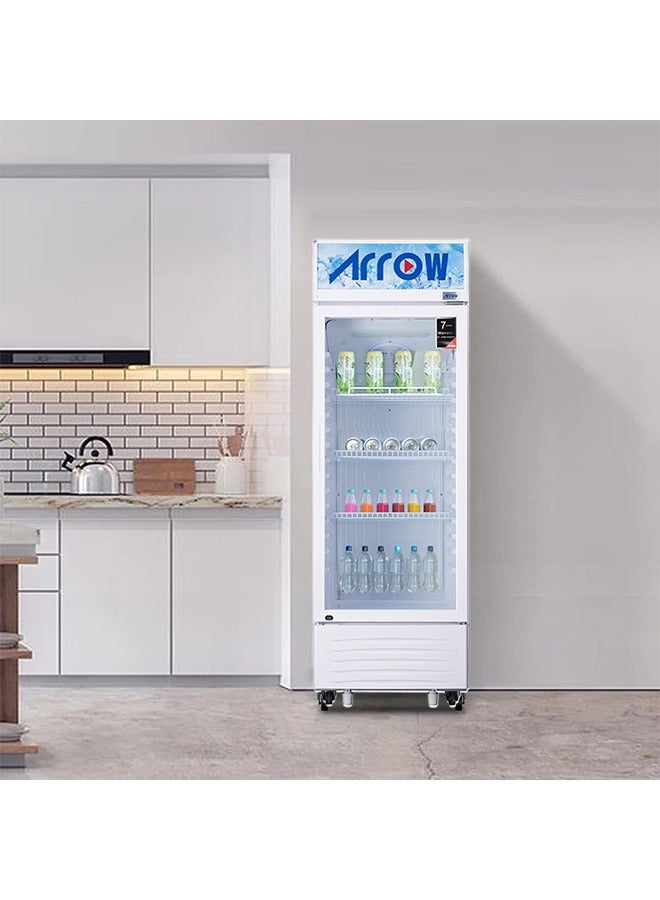 Arrow Single Door Showcase Refrigerator - 243-Liters - White -RO-250SCK - Image 5
